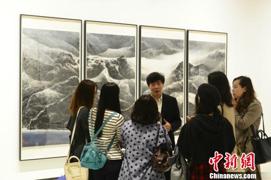 中國當代水墨年度展在渝舉行37位海內外水墨藝術家參展